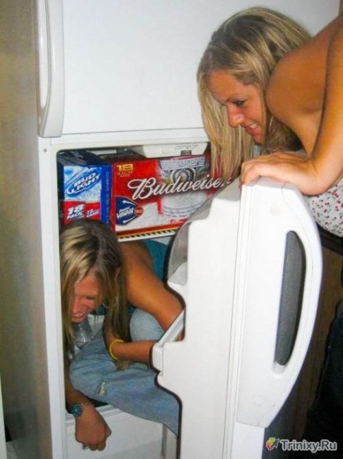 Необычные способы охладиться