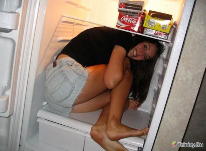 Необычные способы охладиться