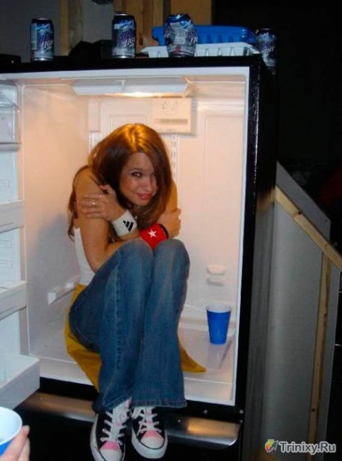 Необычные способы охладиться