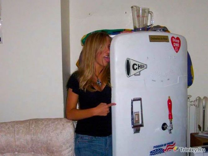 Необычные способы охладиться