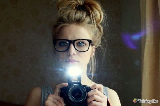 Сексуальные девушки в очках