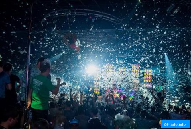 Посетители ночного клуба получили ожоги глаз (13 фото)