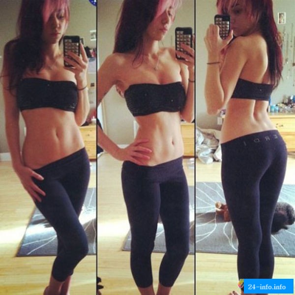 Девушки в обтягивающих лосинах