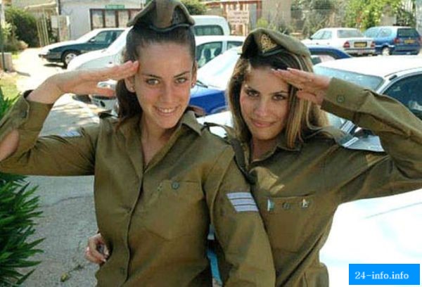 Симпатичные девушки армии Израиля Симпатичные девушки армии Израиля