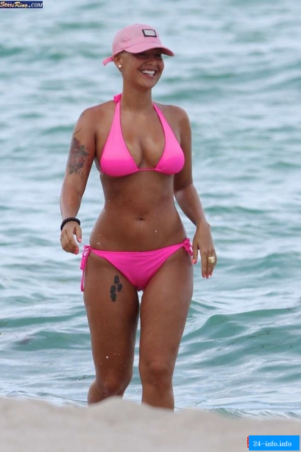 Голая Амбер Роуз