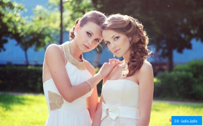 Симпатичные выпускницы 2013 года