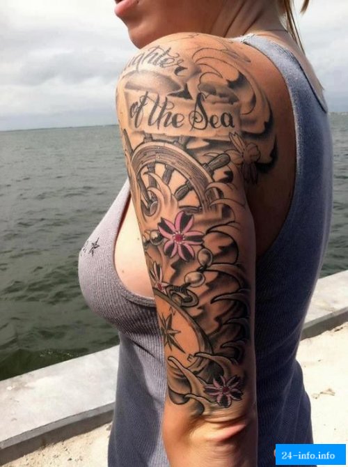 Качественные татуировки на сексуальных девушках