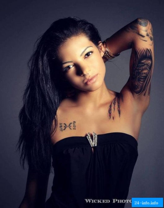 Качественные татуировки на сексуальных девушках
