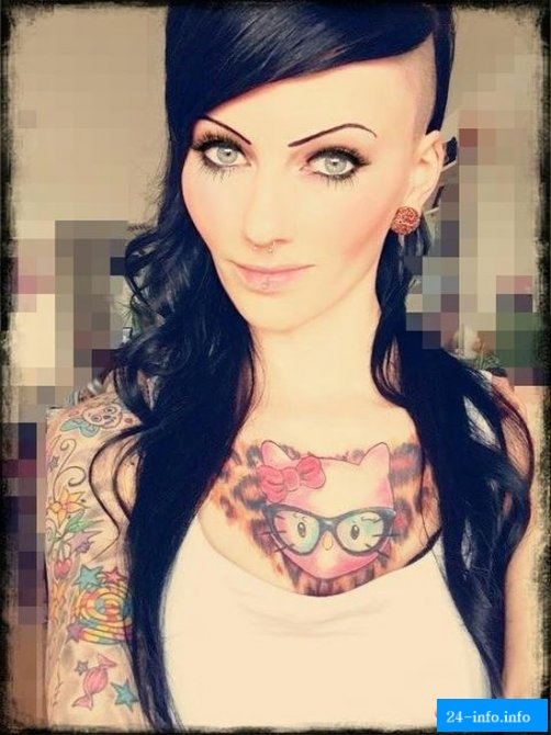 Качественные татуировки на сексуальных девушках