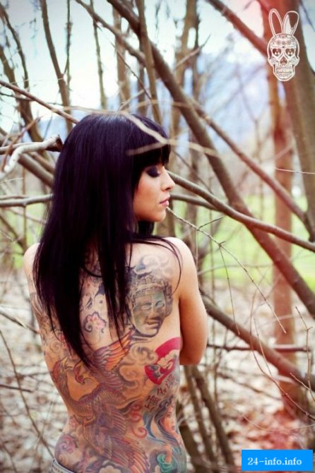 Качественные татуировки на сексуальных девушках