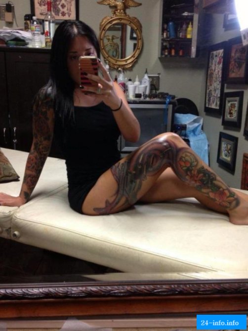 Качественные татуировки на сексуальных девушках