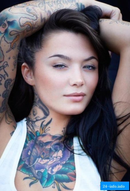 Качественные татуировки на сексуальных девушках