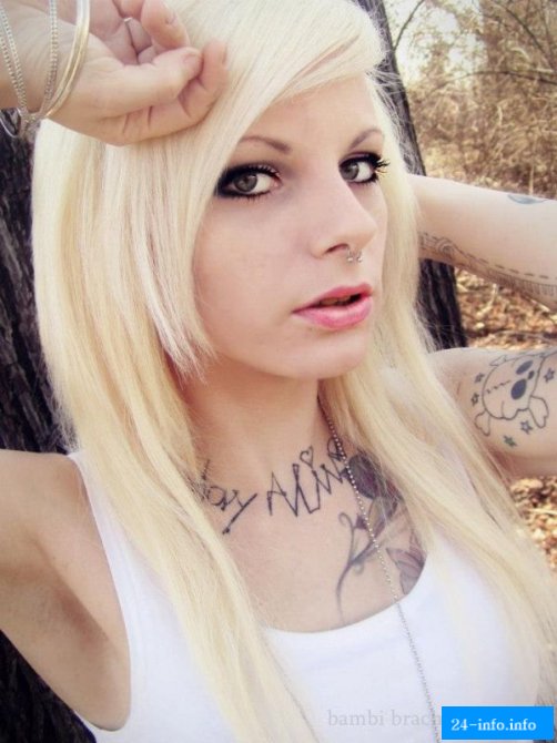 Качественные татуировки на сексуальных девушках