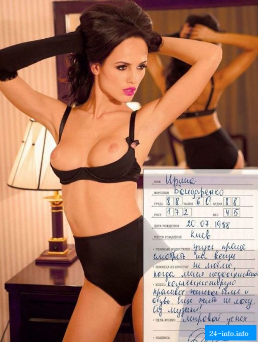 Украинская красотка стала девушкой месяца российского Playboy