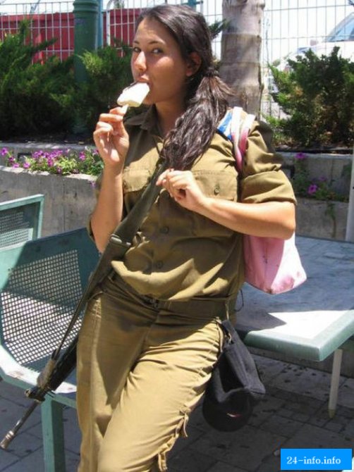 Симпатичные девушки армии Израиля