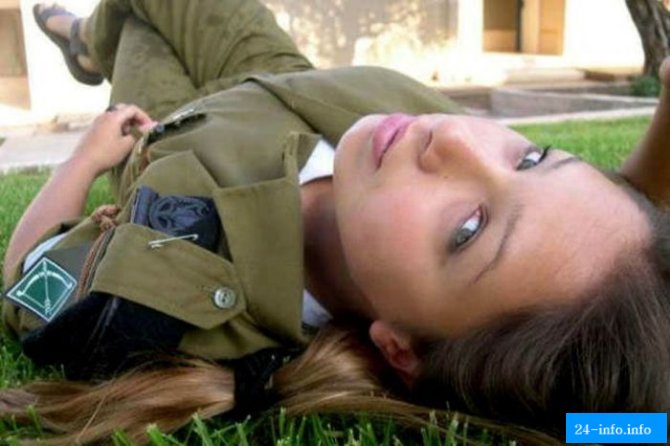 Симпатичные девушки армии Израиля