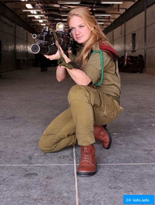 Симпатичные девушки армии Израиля