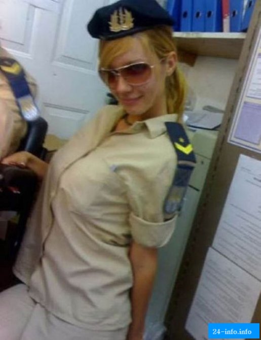 Симпатичные девушки армии Израиля