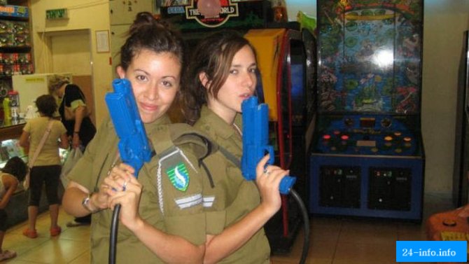 Симпатичные девушки армии Израиля
