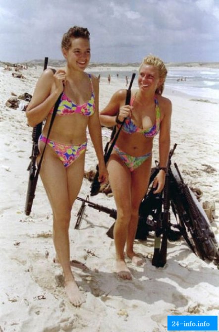 Симпатичные девушки армии Израиля