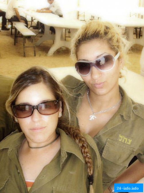 Симпатичные девушки армии Израиля