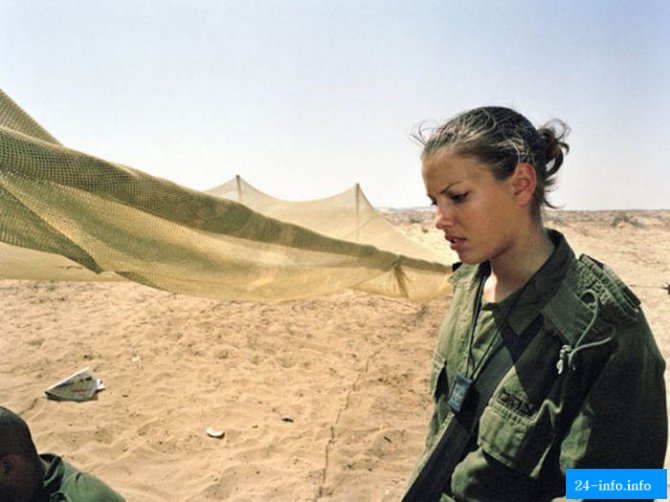 Симпатичные девушки армии Израиля