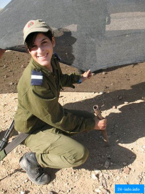 Симпатичные девушки армии Израиля