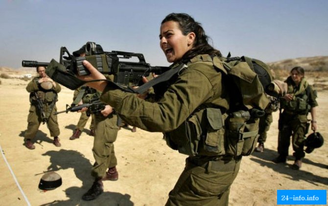 Симпатичные девушки армии Израиля