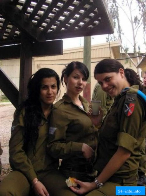 Симпатичные девушки армии Израиля