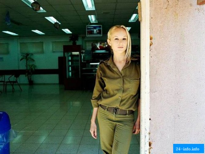 Симпатичные девушки армии Израиля