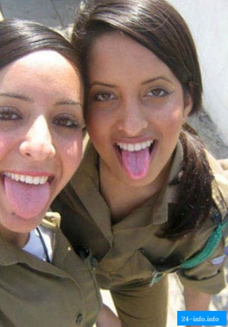 Симпатичные девушки армии Израиля
