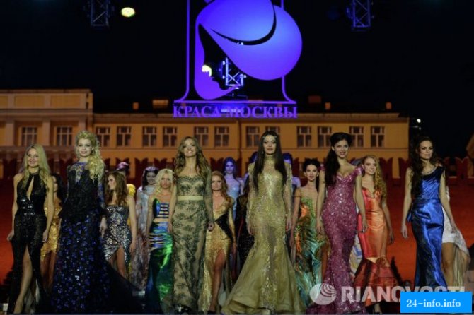 Победительницей конкурса "Мисс Москва-2013" стала студентка МГУ Дарья Ульянова (10 фото + видео)