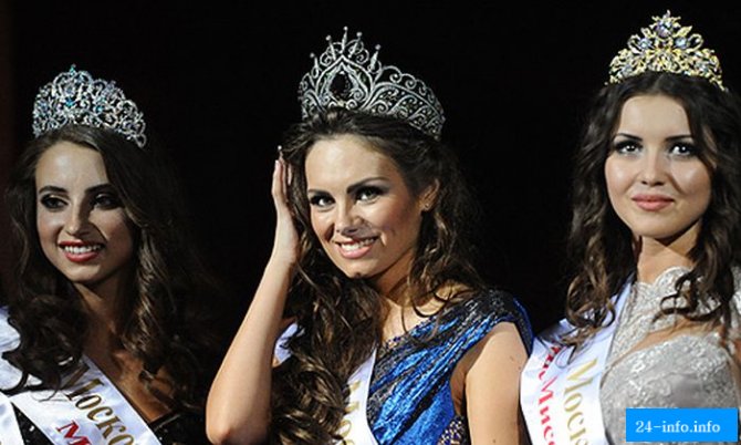 Победительницей конкурса "Мисс Москва-2013" стала студентка МГУ Дарья Ульянова (10 фото + видео)