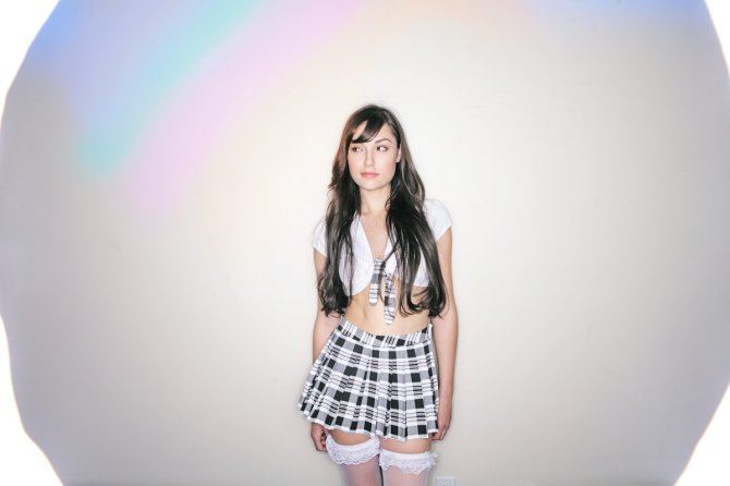 Sasha Grey в чулках (только для взрослых 18+)