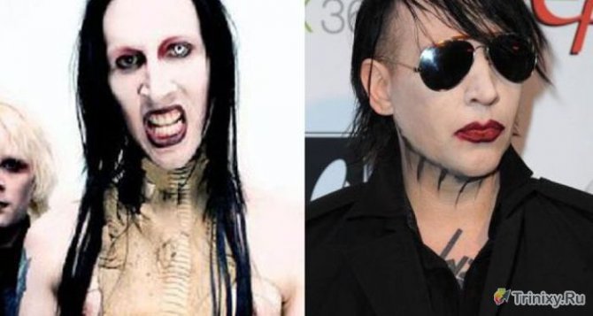 Знаменитости "тогда и сейчас"