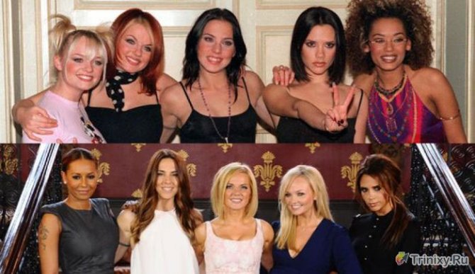 Знаменитости "тогда и сейчас"