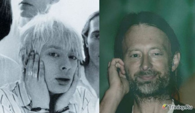 Знаменитости "тогда и сейчас"