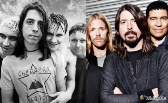 Знаменитости "тогда и сейчас"