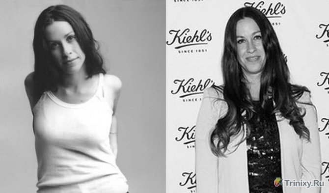 Знаменитости "тогда и сейчас"