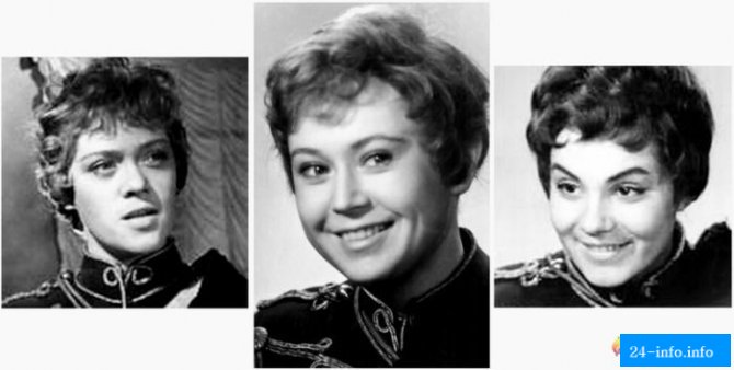 Фотопробы советских актеров