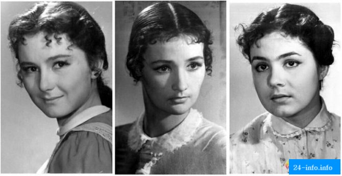 Фотопробы советских актеров