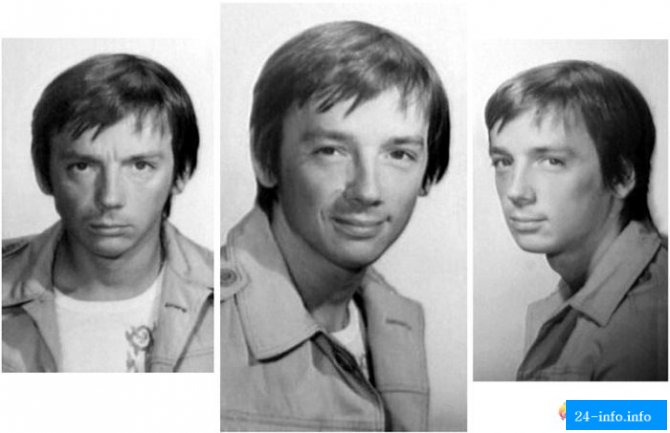 Фотопробы советских актеров