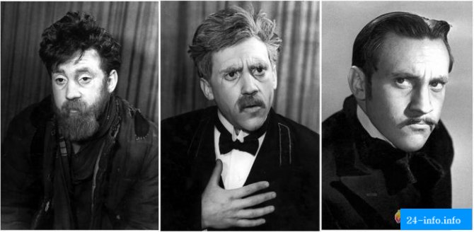 Фотопробы советских актеров