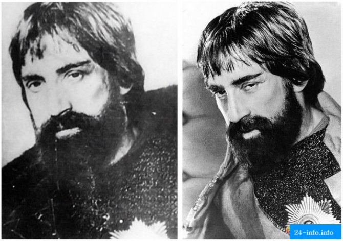 Фотопробы советских актеров