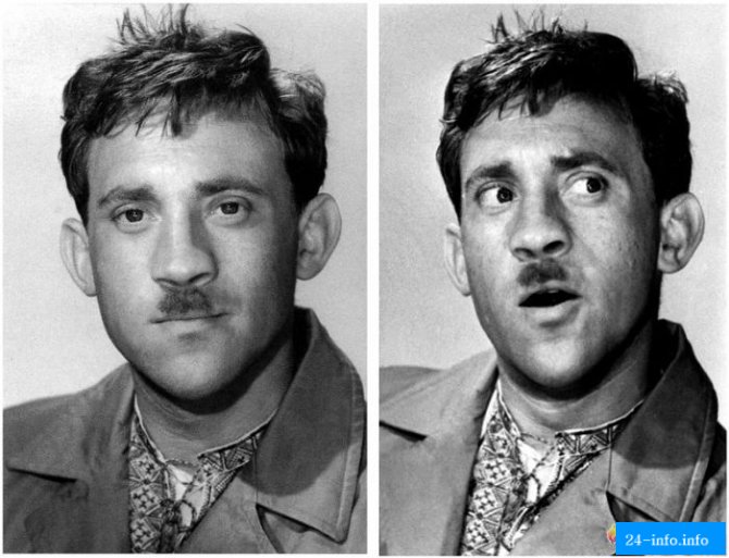 Фотопробы советских актеров