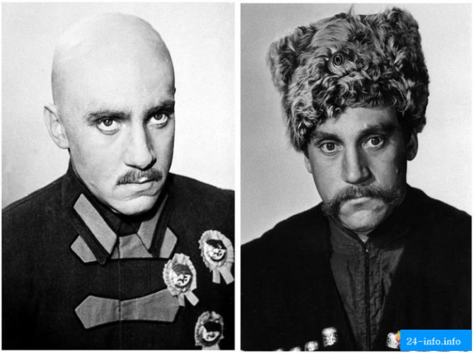 Фотопробы советских актеров