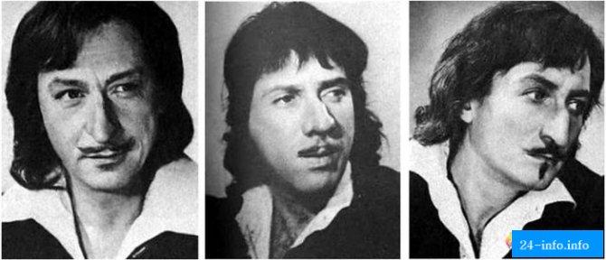 Фотопробы советских актеров