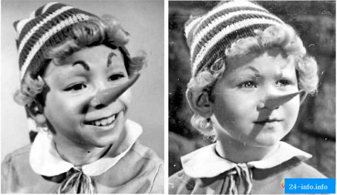 Фотопробы советских актеров