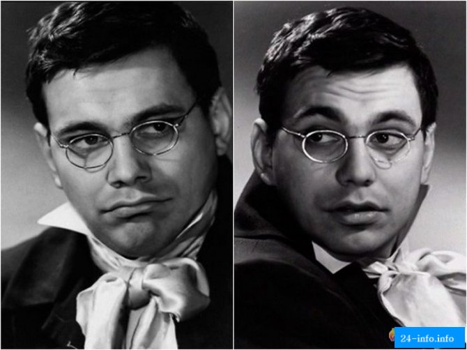 Фотопробы советских актеров