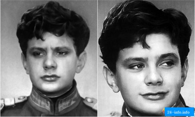 Фотопробы советских актеров